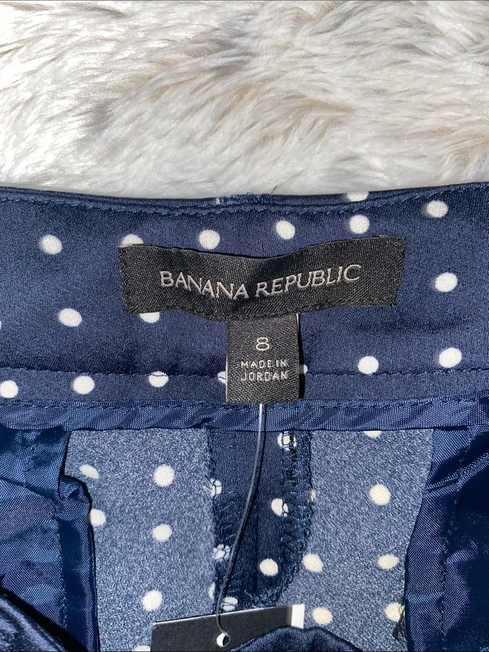 Banana Republic Navy White Polka Dot Girls' Pants